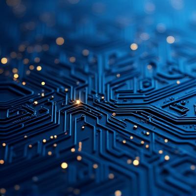 추상적인 AI 패턴 배경